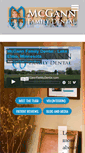 Mobile Screenshot of mcgannfamilydental.com